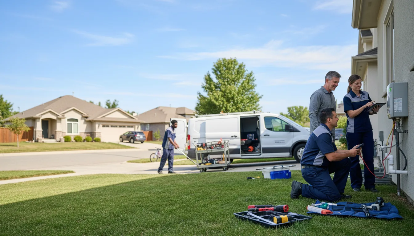 Tankless water heater service in Greenfield, OK